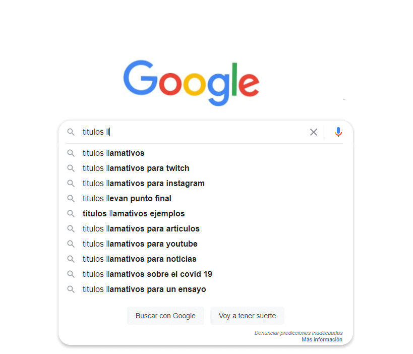 sugerencias de titulos para artículos